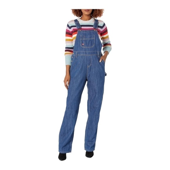 Dickies Heritage Bib Overall - Medium Stonewash NWT - Picture 1 of 9